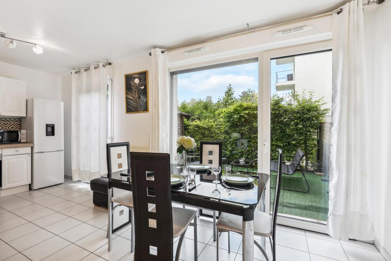 Apart-Chic-Les-Ulis With Balcon, Terrasse And Parking レ・ジュリス エクステリア 写真