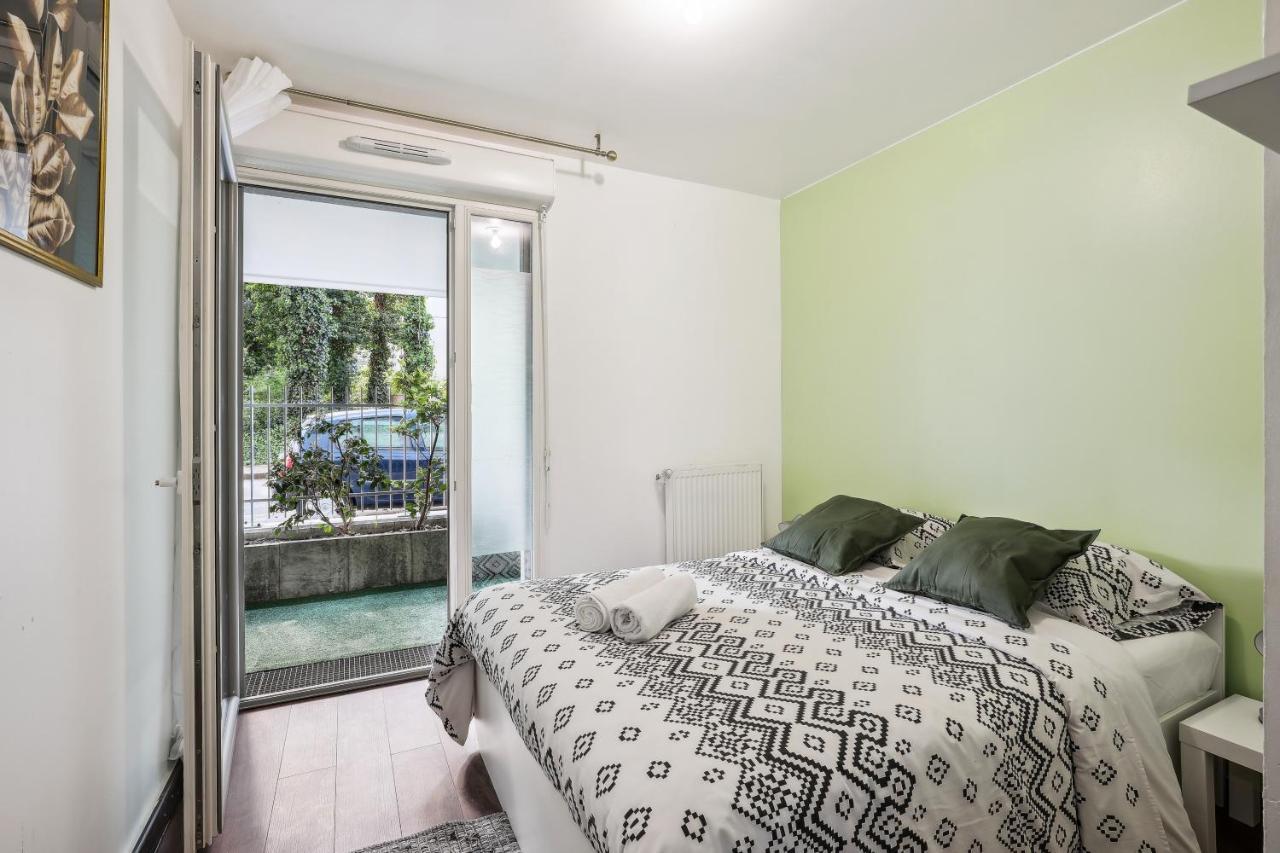 Apart-Chic-Les-Ulis With Balcon, Terrasse And Parking レ・ジュリス エクステリア 写真